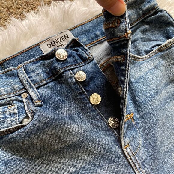 Denizen by Levi’s Ultra High Rise Ankle Jegging Jeans Button Fly Womens Size 5 - Picture 5 of 7